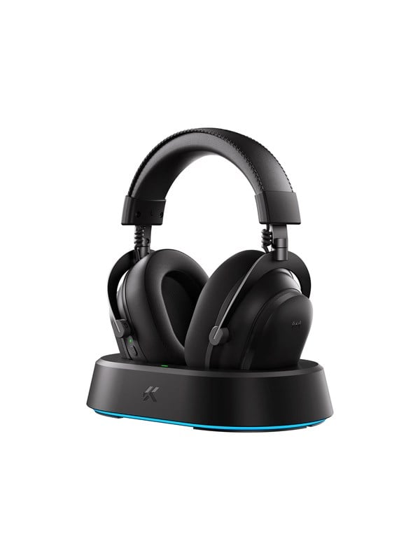 MCHOSE V9 Turbo+ Wireless Gaming Headset (Steel Black)