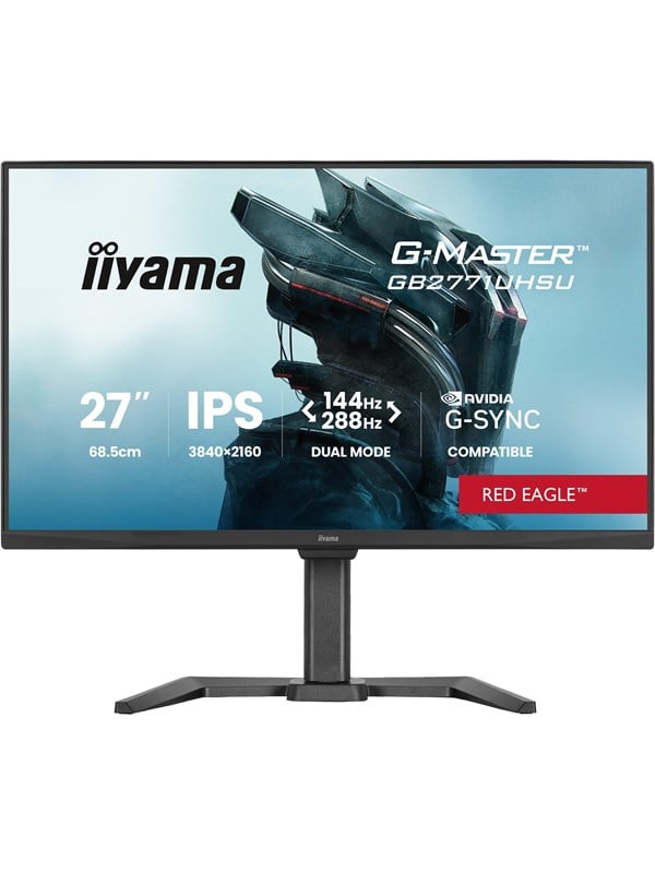 27 iiyama G-MASTER Red Eagle GB2771UHSU-B1 - LED monitor - 4K - HDR