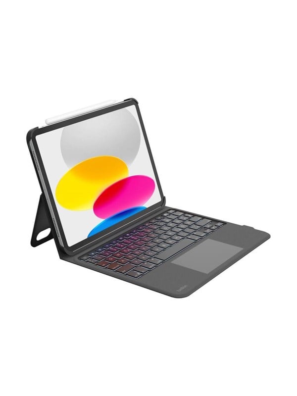 Belkin Connect - keyboard and folio case (protective case) - with trackpad Input Device - Tastatur & Folio-Set - Schwarz