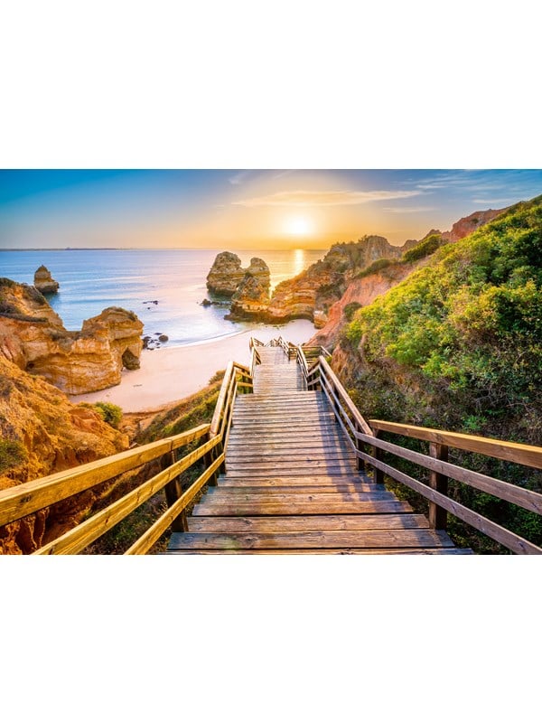 4005555017615 - Puzzle Beautiful Walkways - Holztreppe zum Praio do Camillo