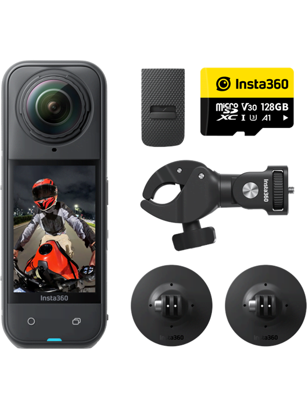 Insta360 X5 Motorcycle Bundle