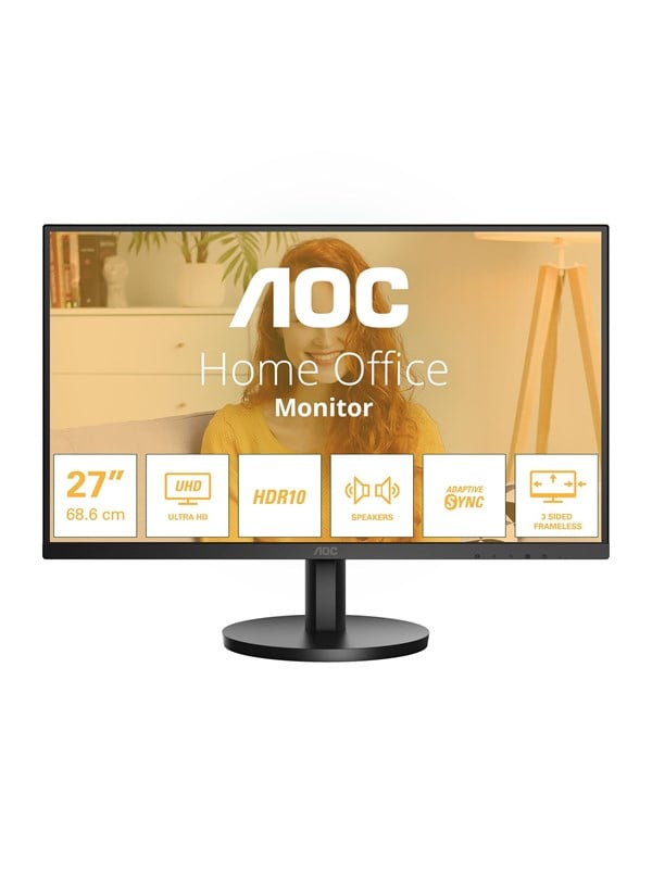 Image of 27" AOC U27B3A - 3840x2160 (4K) - 60Hz - IPS