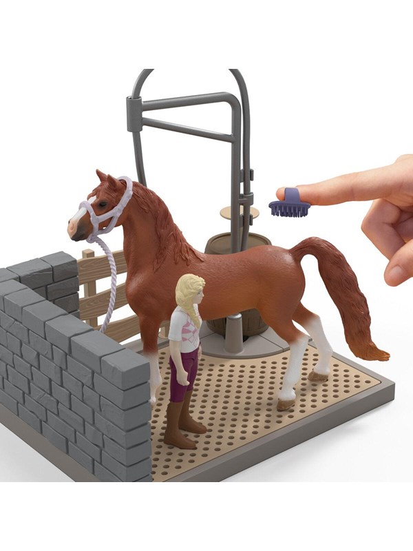 Image of Schleich Sofias Horse Wash