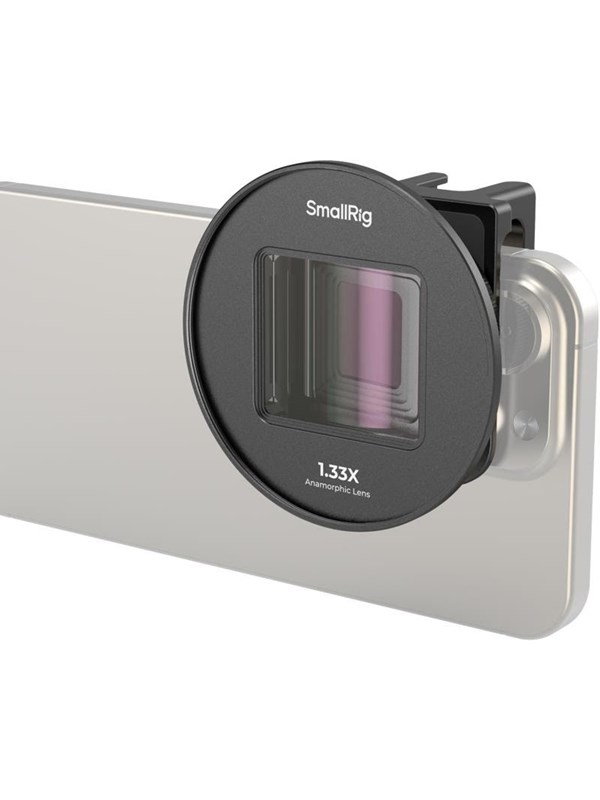 SmallRig 4590 Anamorphic Lens 133x for Mobile Phone T-Mount