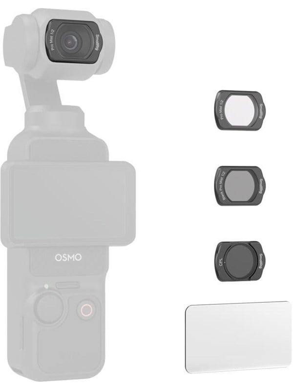 SmallRig 4775 Black  White Mist  CPL Filter Set for DJI Osmo Pocket 3
