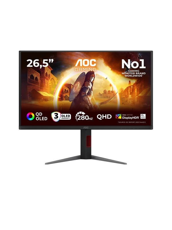 Image of 27" AOC Q27G4ZD - 27" | 2560 x 1440 | QD-OLED | 240Hz