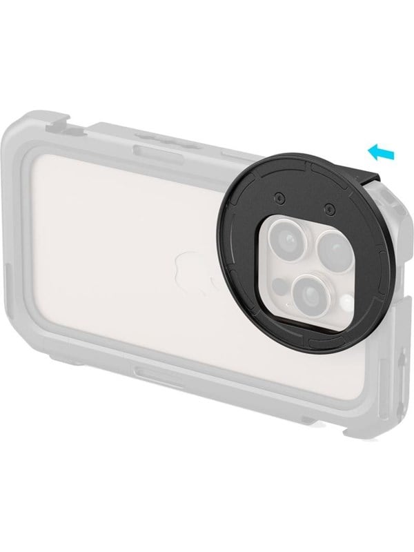 SmallRig 67 mm magnetische filteradapter zijmontage versie voor iPhone 16-serie kooien, Quick Release telefoonlensfilterring -5010