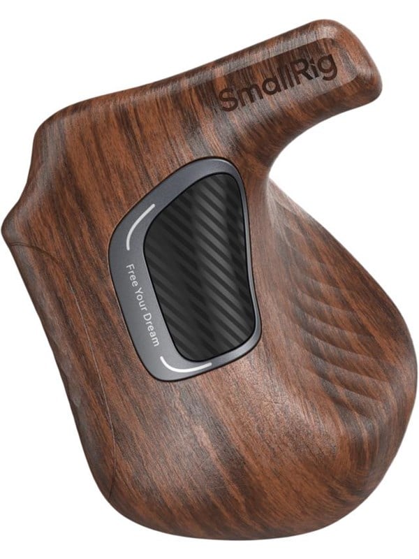 SmallRig 5161 ImageGrip Series Wooden Handle with NATO Clamp Left Side
