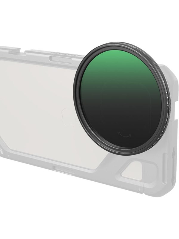 Filtro VND acoplable SmallRig ND64-ND400 (6-9 tope) Magnético de 67 mm con adaptador roscado para iPhone Serie 16 -5169