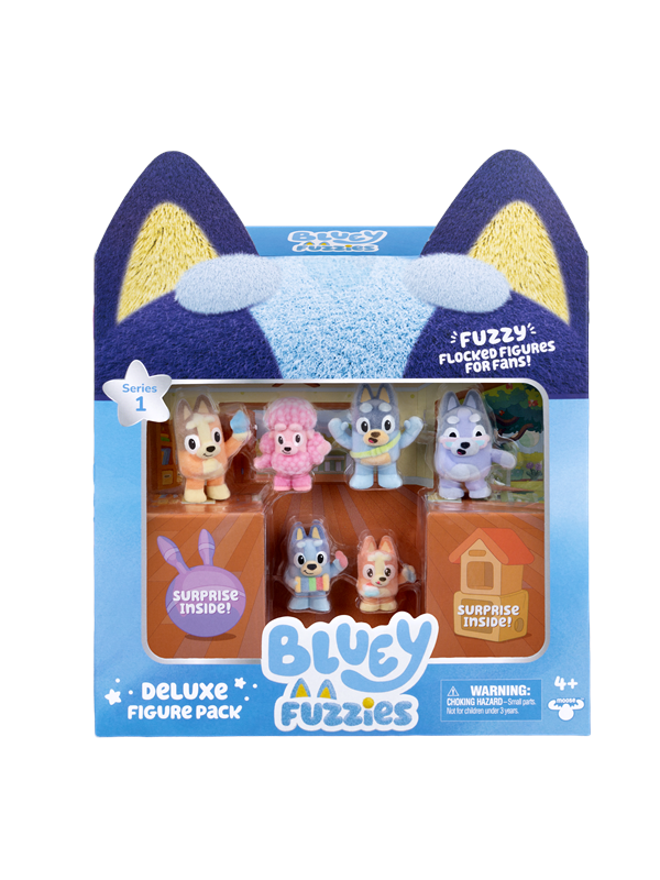 Bluey Fuzzies Fan Favorites 8 pack