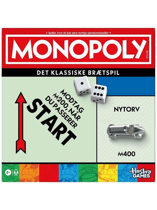 Image of Hasbro Gaming Monopoly Classic Refresh DK