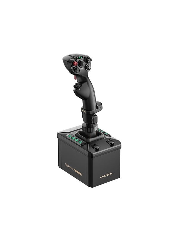 Moza Racing AB6 FFB Base  MHG Flightstick Bundle - Wired Flight Simulator Base - PC