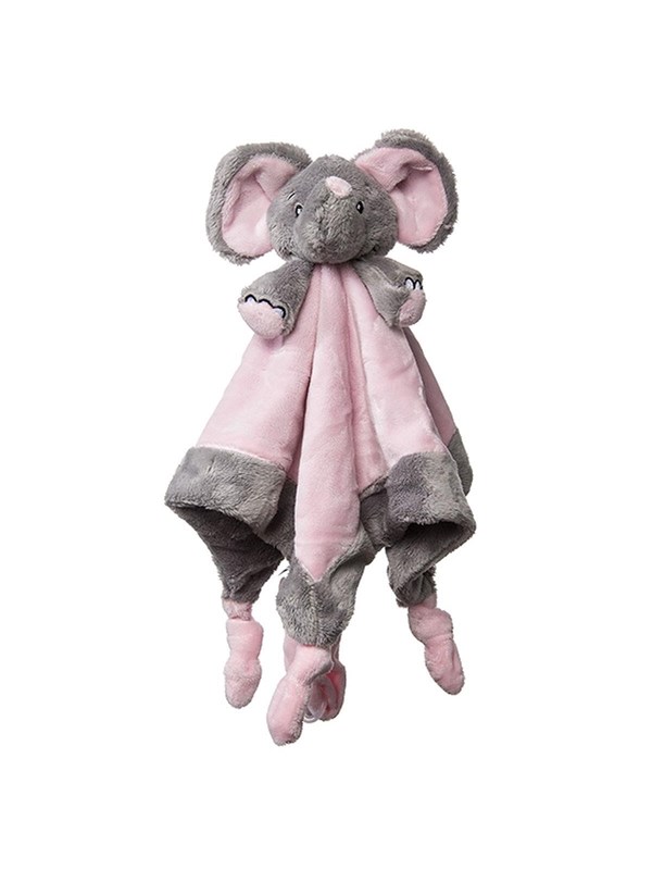 Image of My Teddy CUDDLE CLOTH ELEPHANT PINK 35X35CM
