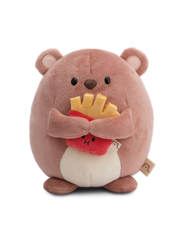 Nici TEDDY BEAR PLUSH 16CM NOMO M FRIES IN GIFT BOX MYMOCHI