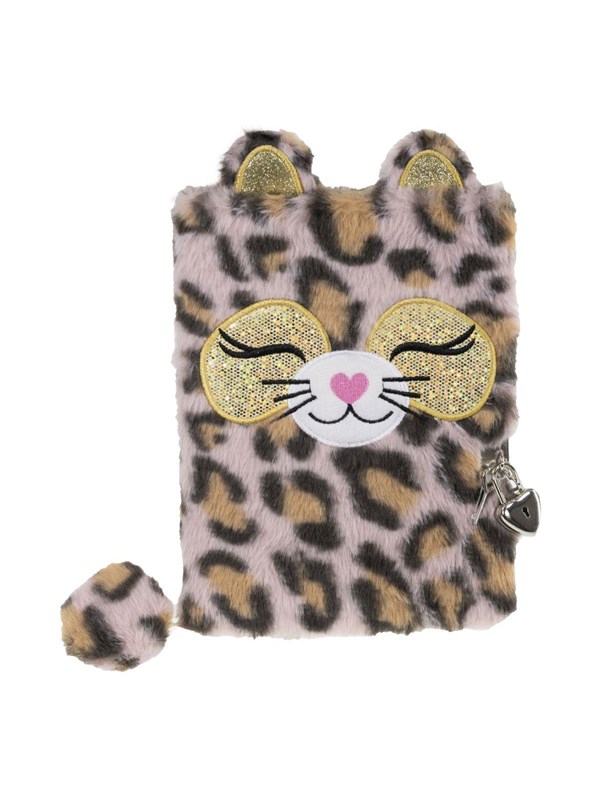 Tinka DIARY PINK LEOPARD W/LOCK