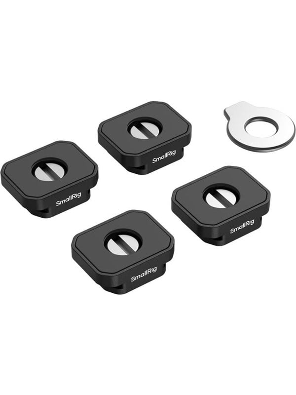 SmallRig 5472 Mount Plate with Cold Shoe Mount 4pcs