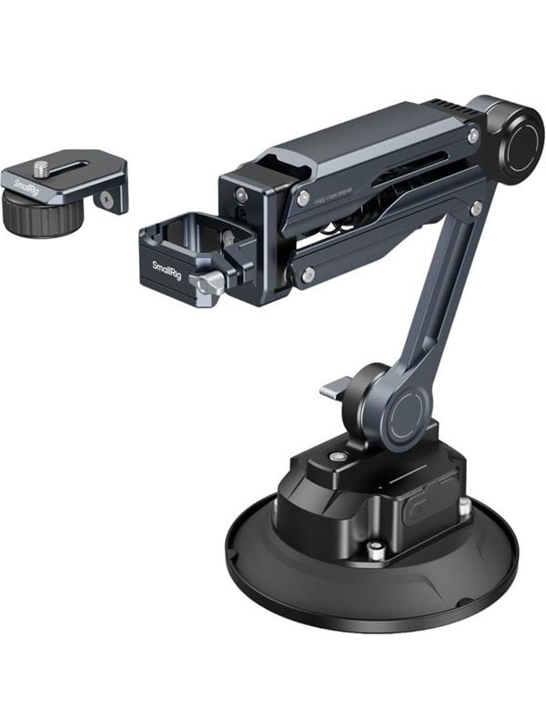 SmallRig 5507 Shock Absorber Support with Electronic Suction Cup for Osmo Pocket 3  HERO13 and more