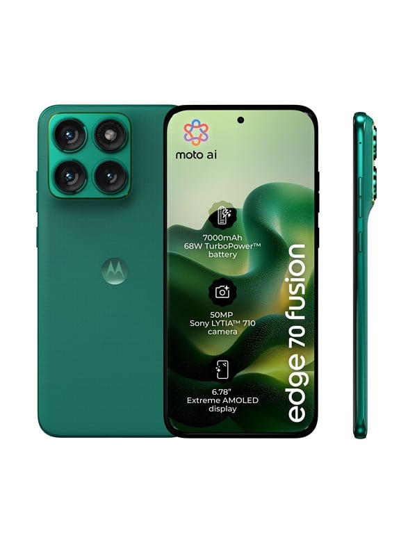 Motorola edge 70 fusion 256GB/8GB - PANTONE Sporting Green (7000 mAh battery)