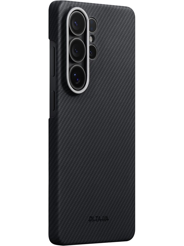 PITAKA Edge Case - Black/Grey Twill - Samsung Galaxy S26 Ultra