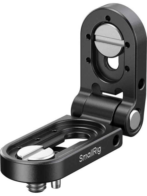 SmallRig Mini placa de montaje plegable en forma de L, compacta y portátil, amplia compatibilidad, se adapta a orificios roscados de 1/4"-20 y 3/8"-16
