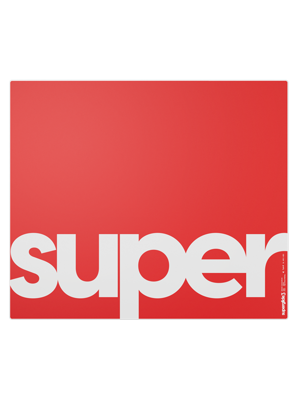 Pulsar Superglide V3 Glass Pad Type-S - XL - Rot