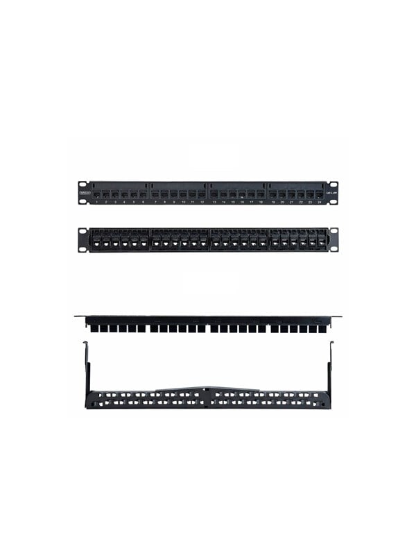 StarTech.com patch panel - 1U - 19"