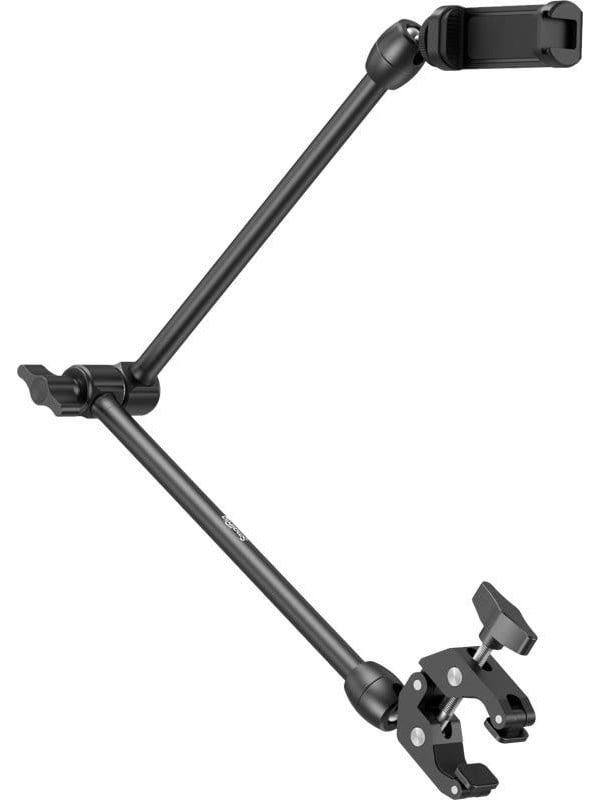 SmallRig Brazo Mágico de 21.7" con Super Clamp, Soporte Flexible para Teléfono y Cámara de Escritorio para iPhone, DSLR, Cámara de Acción, Luz de Video 5624