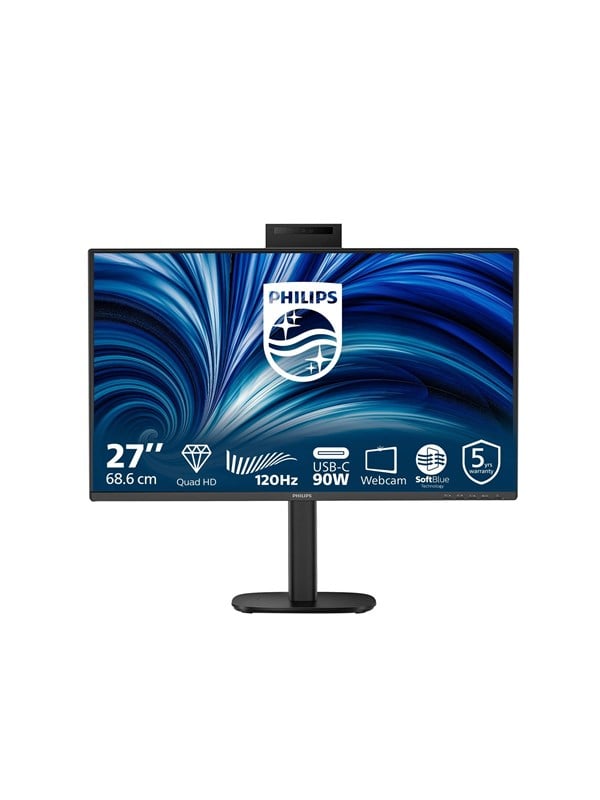 Image of 27" Philips 3000 Series 27B2U3601H - 2560x1440 (QHD) - 120Hz - IPS - 90W USB-C