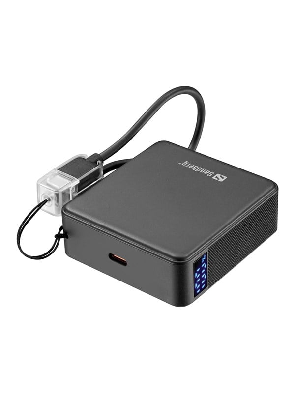 Sandberg Nano Powerbank 10000 PD20W Powerbank (Akku) - schwarz - 10000 mAh