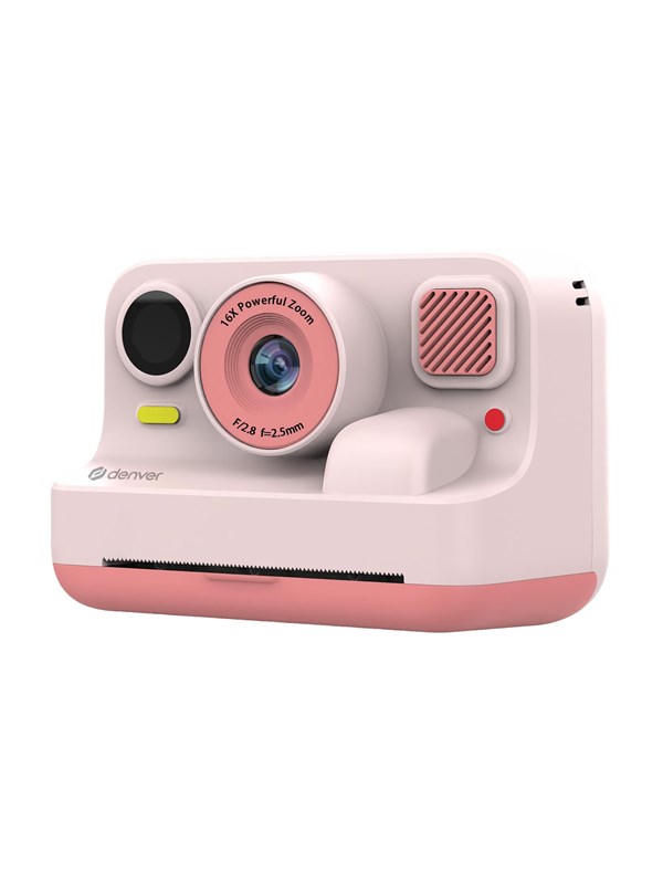 DENVER KPC-1374BTRO Kids print camera with thermal print function Bluetooth connection for print from smartphone