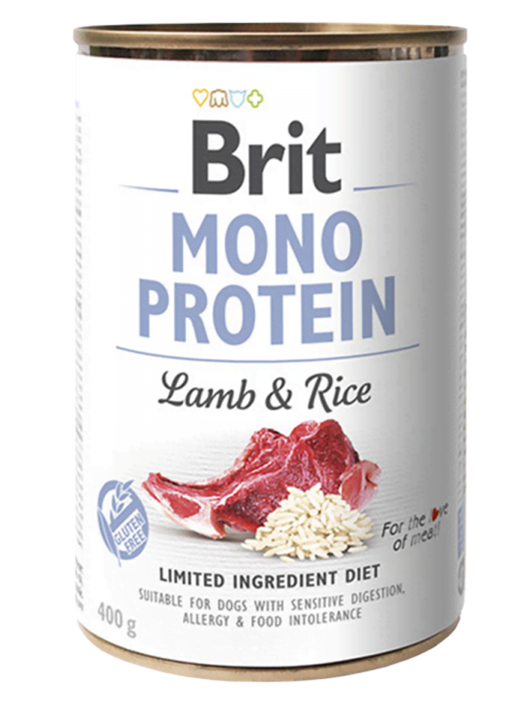 Brit Mono Protein Lamb  Rice 400g