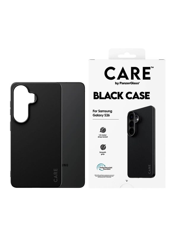 PanzerGlass CARE TPU Case Black Samsung Galaxy S26