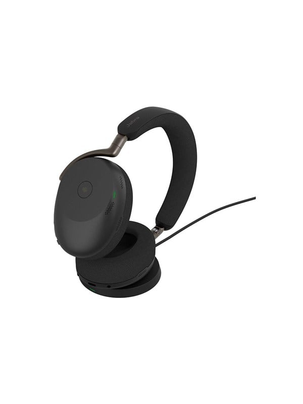 Jabra Evolve3 85 MS Link390a - Black Incl Wireless Charging Pad