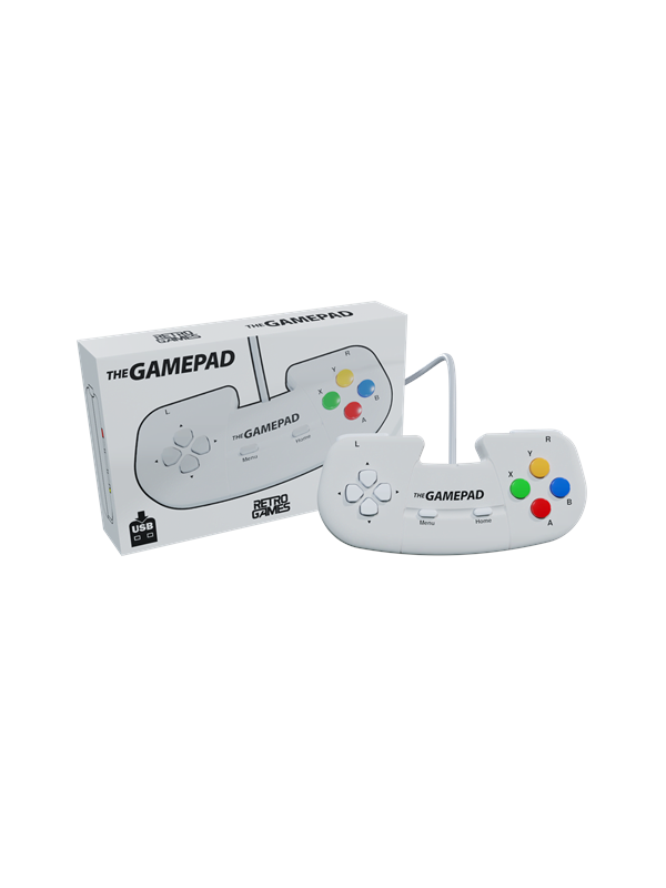Retro Games THEGAMEPAD - White - Wired Controller