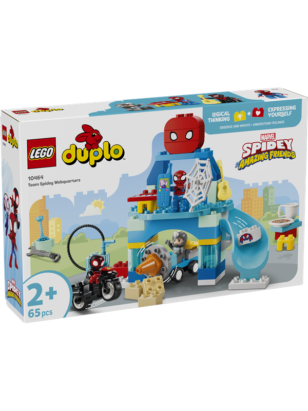 10464 DUPLO Disney Team Spideys Hauptquartier, Konstruktionsspielzeug