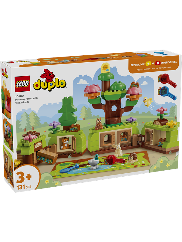 10480 DUPLO Town Wald mit wilden Tieren, Konstruktionsspielzeug
