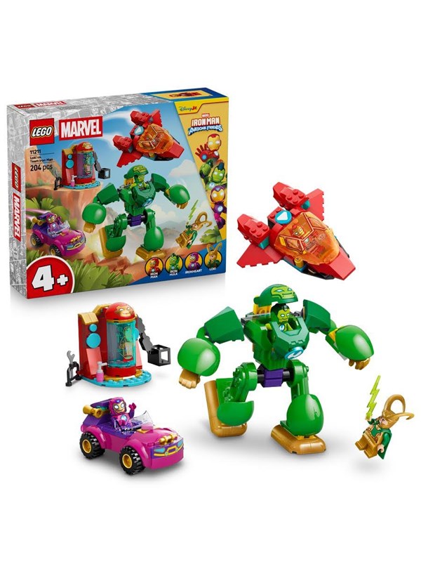 Lego Unisex Loki Vs. Team Iron Man 11211 - Bild 9