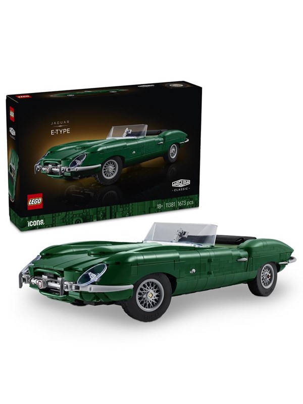 11381 Icons Jaguar E-Type, Konstruktionsspielzeug