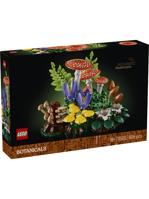 11505 Botanicals Waldpilze, Konstruktionsspielzeug