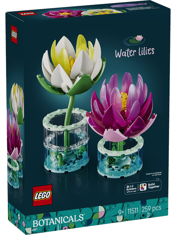 11511 Botanicals Seerosen, Konstruktionsspielzeug