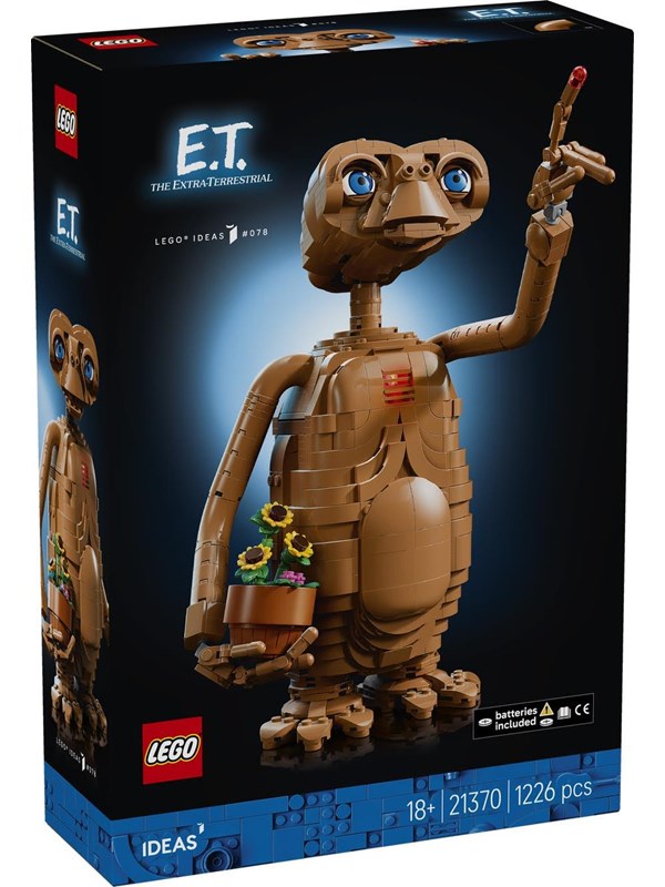 21370 Ideas E.T. the Extra-Terrestrial , Konstruktionsspielzeug