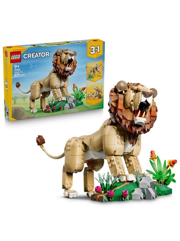 LEGO Creator 31386 Wilde Tiere Majesttischer Lwe
