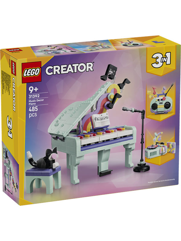Image of LEGO Creator 31392 Deko-Klavier mit Katze