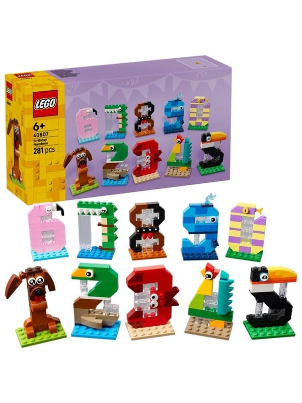 LEGO Icons 40807 Geburtstagszahlen
