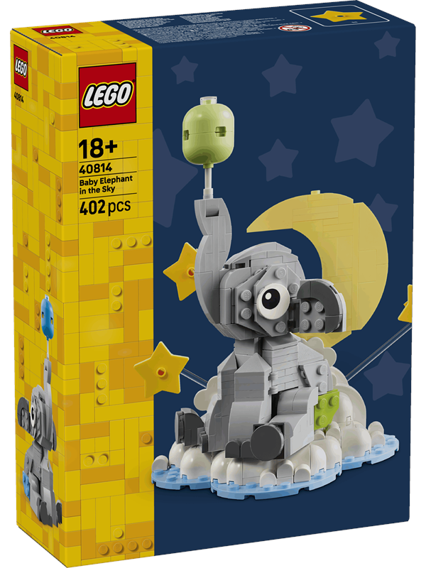 40814 Schwebender Baby-Elefant, Konstruktionsspielzeug