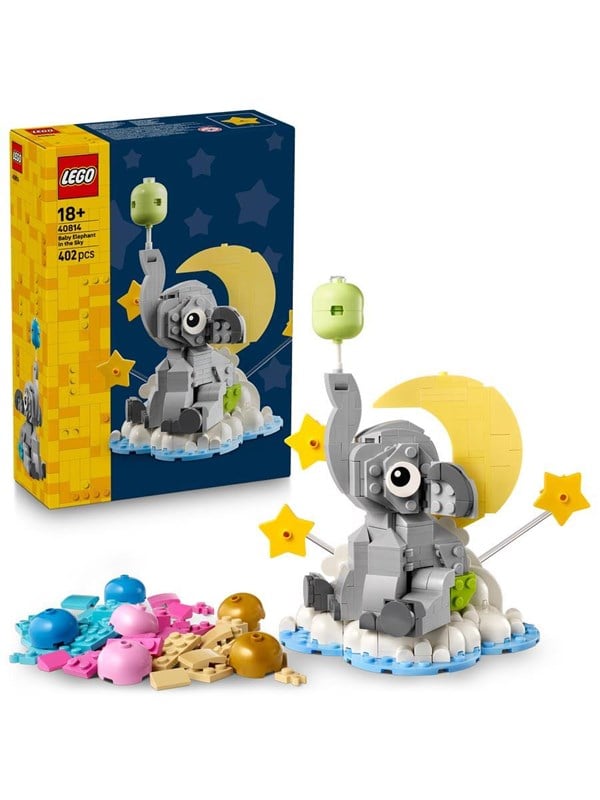 LEGO Icons 40814 Schwebender Baby-Elefant