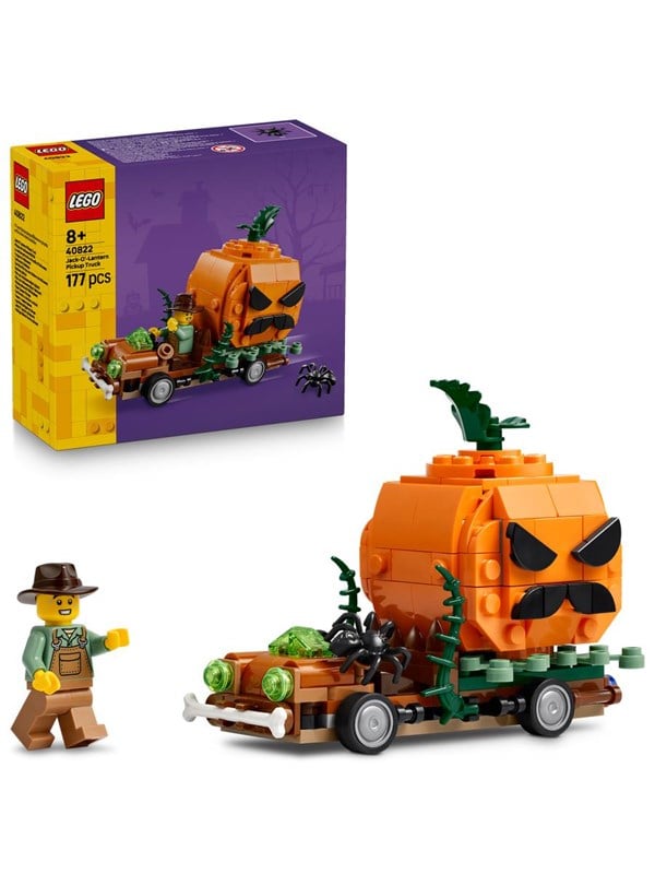 LEGO Icons 40822 Pickup mit Halloweenkrbis