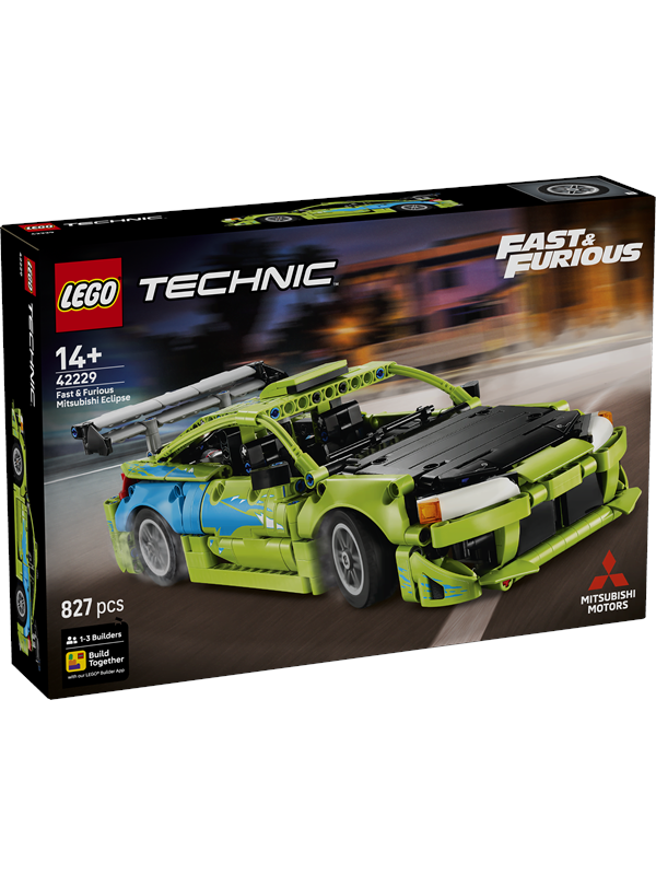 42229 Technic Fast and Furious Mitsubishi Eclipse Auto, Konstruktionsspielzeug