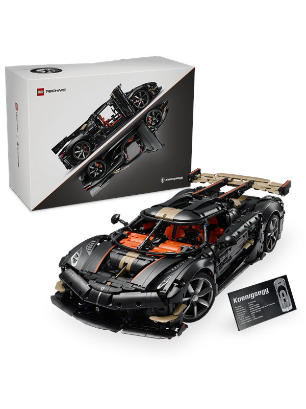 42232 Technic Koenigsegg Sadair''s Spear Hypercar, Konstruktionsspielzeug