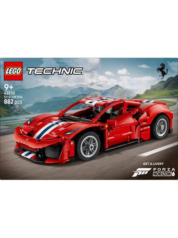 42235 Technic Ferrari 488 PISTA Auto, Konstruktionsspielzeug